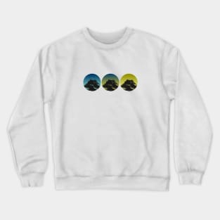 mountains sunset Crewneck Sweatshirt